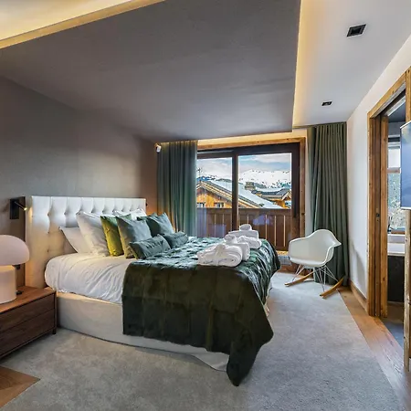 Neuf Contemporain A Courchevel, 5 Chambres, Jacuzzi, 10 Adultes + 4 Enfants - Fr-1-562-1 * Courchevel